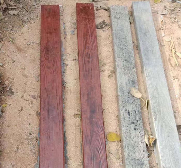 纤维水泥材料的仿木铺板的设计